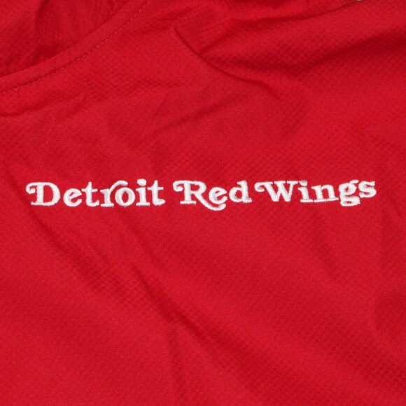 Detroit Red Wings Hooded Long Sleeve Windbreaker Jacket Men's Size XL - Picture 7 of 13